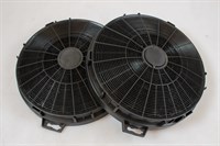 Kolfilter, Siemens köksfläkt - 210 mm x 210 mm (2 st)