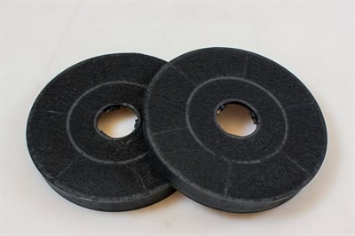 Kolfilter, Profilo köksfläkt - 158 mm (2 st)