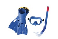 Snorkelkit med simfötter, Bestway pool