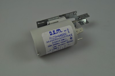 Avstörningskondensator, Servis tvättmaskin (0,47 uf)