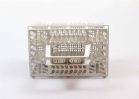 Bestickkorg, Elektro Helios diskmaskin - 140 mm x 160 mm