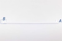 List till glashylla, Beko kyl och frys - 16 mm x 494 mm x B:33 mm / A:13 mm (bak)