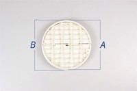 Backspjäll, Brandt köksfläkt - A:144 / B:147 mm