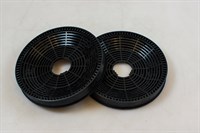 Kolfilter, Profilo köksfläkt - 158 mm (2 st)