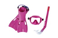 Snorkelkit med simfötter, Bestway pool (1 st)