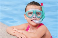 Cyklop och snorkel, Bestway pool