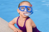 Cyklop och snorkel, Bestway pool