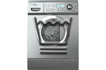 Symboler på tvättmaskin