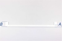 List till glashylla, Rex-Electrolux kyl och frys - 6 mm x 475 mm x B:47 mm / A:16 mm (främre)