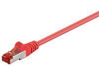 MicroConnect - F/UTP CAT6 1m Red PVC