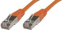 MicroConnect - F/UTP CAT6 5m Orange PVC