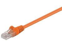 MicroConnect - U/UTP CAT5e 1.5M Orange PVC