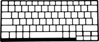 Dell - Shourd for Keyboard, EU,