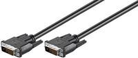 MicroConnect - DVI-D 24+1-pin 1m M-M Black