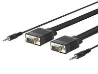 MicroConnect - SVGA HD15 10m M-M. 3.5MM