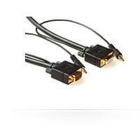 MicroConnect - SVGA HD15 5m M-F. 3.5MM