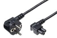 MicroConnect - Power Cord CEE 7/7 - C5 1.8m