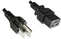 MicroConnect - Power Cord US - C19 1.8m
