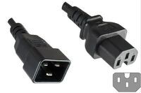 MicroConnect - Power Cord C20 - C15 1.8m