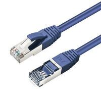 MicroConnect - S/FTP CAT6 0.5m Blue LSZH
