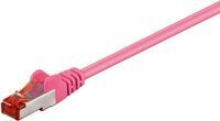 MicroConnect - S/FTP CAT6 20m Pink LSZH
