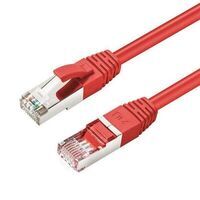 MicroConnect - S/FTP CAT6 25m Red LSZH
