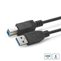 MicroConnect - USB 3.2 Gen 1 A-B 5m M-M,