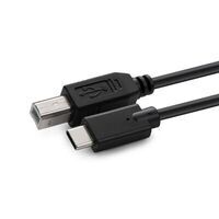 MicroConnect - USB-C to USB2.0 B Cable, 1m