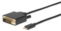 MicroConnect - USB-C to DVI-D Cable 1.8m
