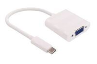MicroConnect - USB-C to VGA Adapter 0.2m