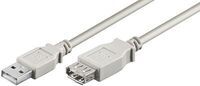 MicroConnect - USB2.0 Extension A-A 0,1m M-F