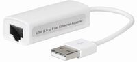 MicroConnect - USB2.0 to Ethernet, White
