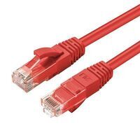 MicroConnect - U/UTP CAT6 15M Red LSZH