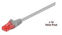 MicroConnect - U/UTP CAT6 5M GREY 10 PACK