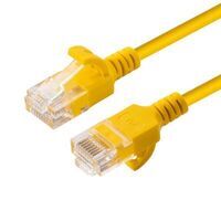 MicroConnect - U/UTP CAT6A Slim 1M Yellow