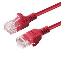MicroConnect - U/UTP CAT6A Slim 3M Red