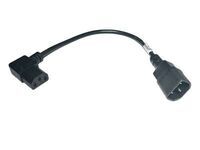 MicroConnect - Power adapter C13 C14 angled