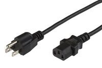 MicroConnect - Power cord NEMA 5-15P to C13,