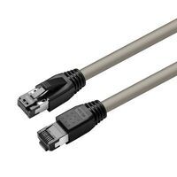 MicroConnect - CAT8.1 S/FTP 1m Grey LSZH