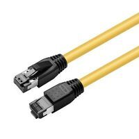 MicroConnect - CAT8.1 S/FTP 0,50m Yellow