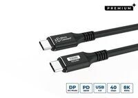 MicroConnect - USB-C to USB-C cable 2m