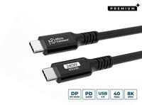 MicroConnect - USB-C to USB-C cable 1,5m