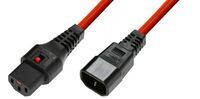 MicroConnect - Powercord C13 IEC Lock - C14