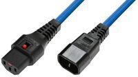 MicroConnect - Powercord C13 IEC Lock - C14