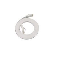 MicroConnect - U/UTP CAT6A 1M White Flat