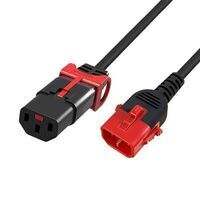 MicroConnect - Powercord C13 IEC Lock+ - C14