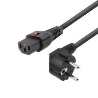 MicroConnect - Powercord Schuko CEE 7/7 male