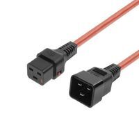 MicroConnect - Powercord C19 IEC Lock - C20