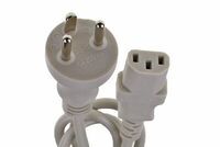 Mercodan - DK str�mkabel Gr� 1,8m, Lige