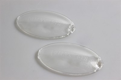 Lampglas, Faber köksfläkt - 102 mm (2 st)